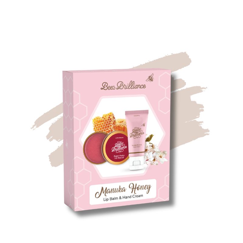Manuka Honey Lip Balm & Hand Cream Set