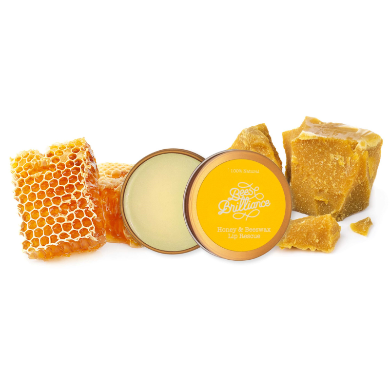 Bees Brilliance NZ made petroleum jelly free lip balms 
