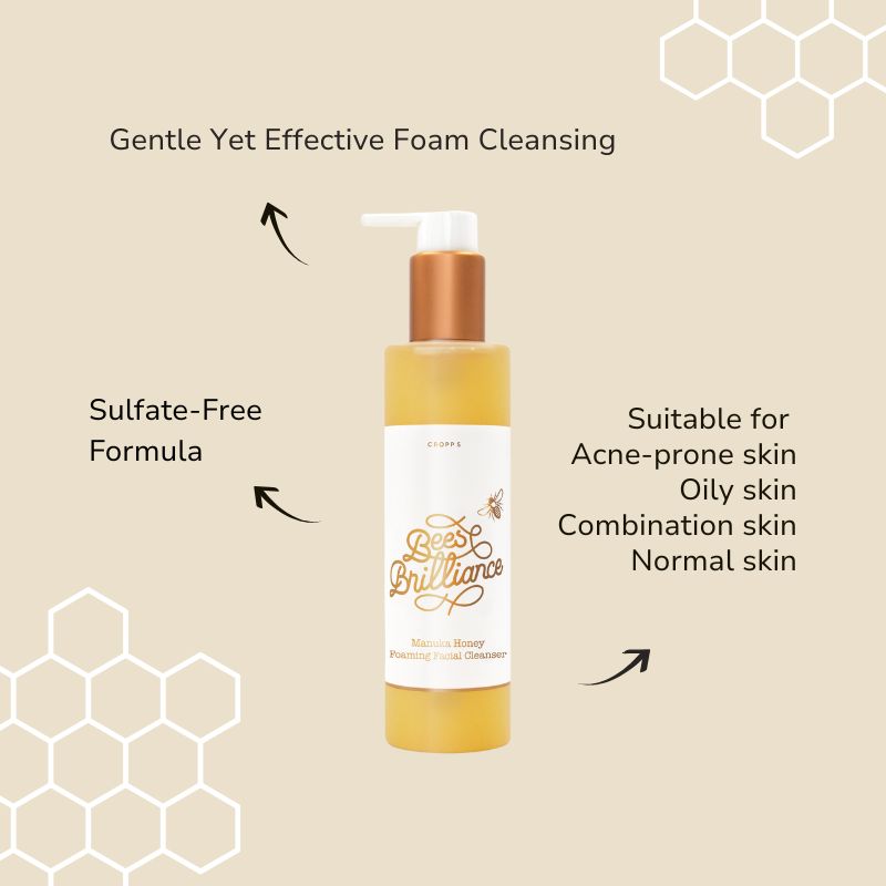 Manuka Honey Foaming Facial Cleanser