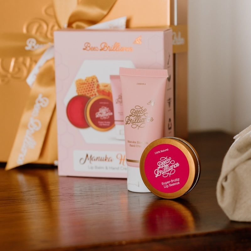 Manuka Honey Lip Balm & Hand Cream Set
